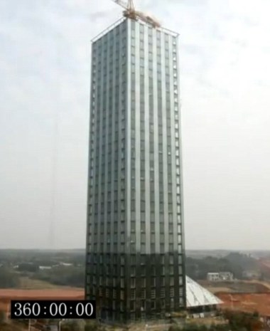 Los chinos construyen un rascacielos ‘prefabricado’ en 15 días – Mundo – Noticias, última hora, vídeos y fotos de Mundo en lainformacion.com
